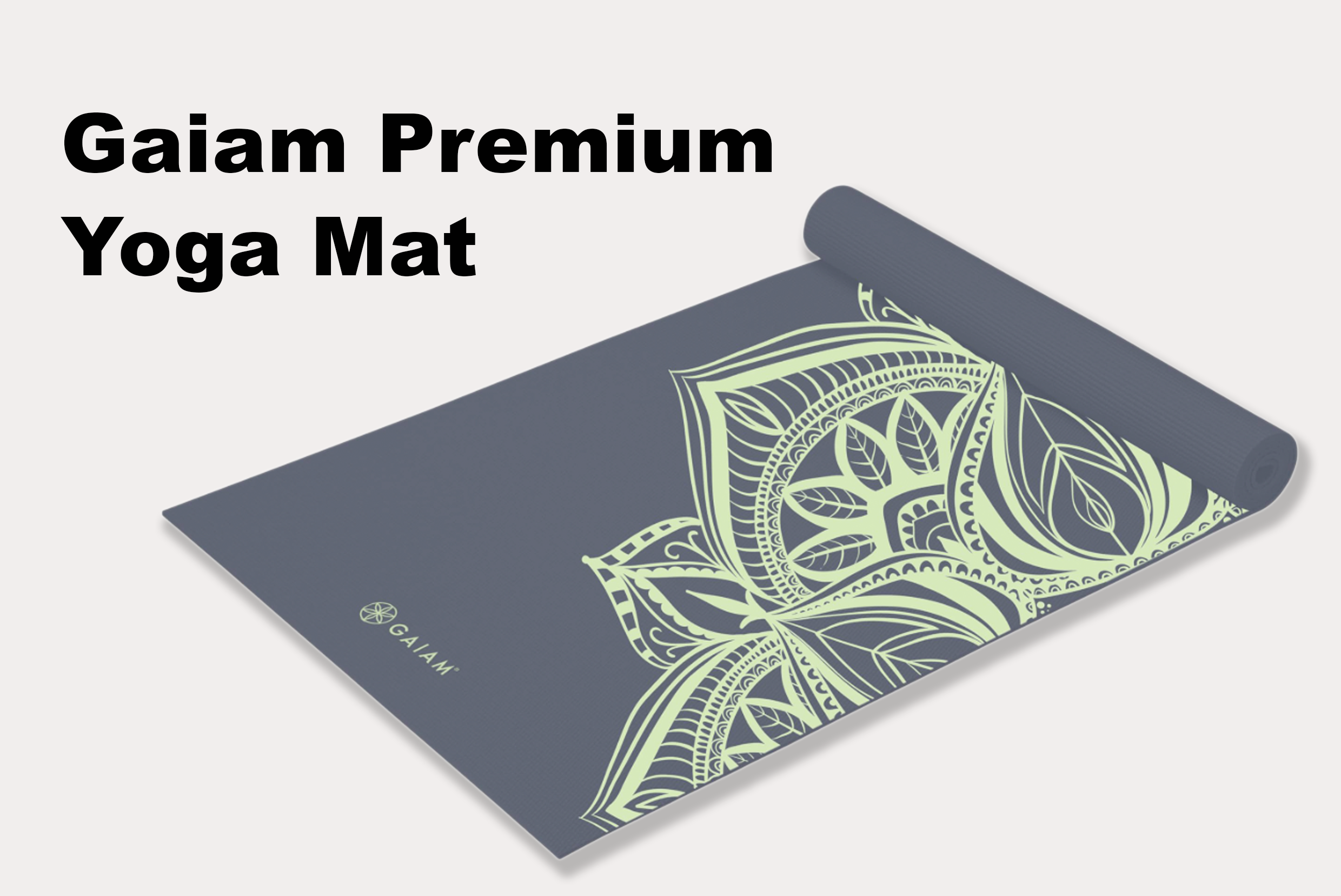gaiam Best Yoga Mat For Home