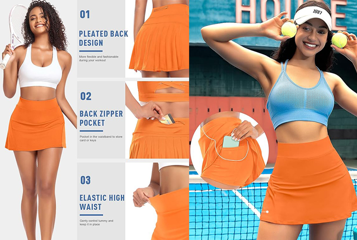 burnt orange activewear women leo workout outfit